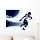 Football Player Wall Mural