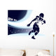 Football Player Wall Mural
