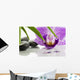 White Orchid Wall Mural