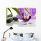 White Orchid Wall Mural