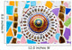 Colorful Mosaic Art Abstract Wall Decal