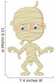 Mummy walking Wall Mural