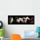 Six horses Wall Mural