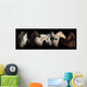 Six horses Wall Mural