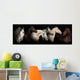 Six horses Wall Mural