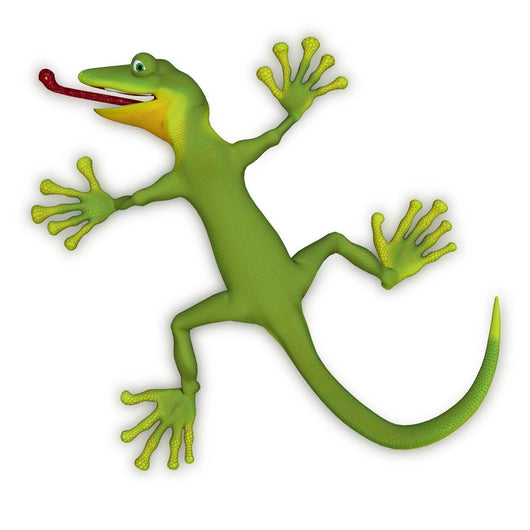 Clinging Gecko Lizard Wall Decal