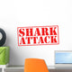 Shark Attack Wall Decal