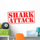 Shark Attack Wall Decal