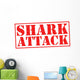 Shark Attack Wall Decal