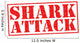Shark Attack Wall Decal
