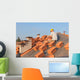 roof tile installation Wall Mural