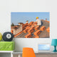 roof tile installation Wall Mural