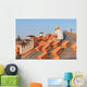 roof tile installation Wall Mural