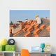 roof tile installation Wall Mural