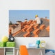 roof tile installation Wall Mural