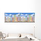 Big Colorful City Landscape Wall Decal