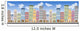 Big Colorful City Landscape Wall Decal