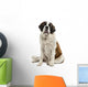 Saint-Bernard Sitting Wall Decal