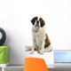 Saint-Bernard Sitting Wall Decal