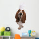 Chef Basset Hound Wall Decal