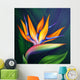 Strelitzia Bird Paradise Flower Wall Decal