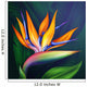 Strelitzia Bird Paradise Flower Wall Decal