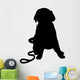 Labrador Puppy Silhouette Wall Decal