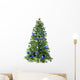 Christmas Tree White Wall Decal