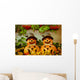 Autumn Pumpkin Decoration Wall Mural