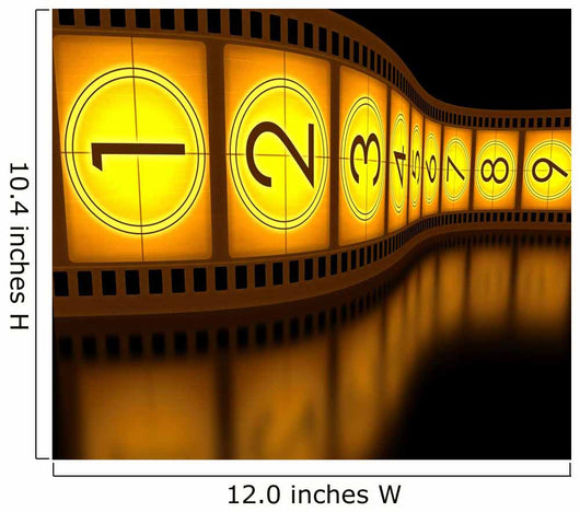 Filmstrip Countdown Wall Decal