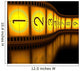 Filmstrip Countdown Wall Decal