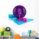 Fitness Equipment Exercise Wall Decal