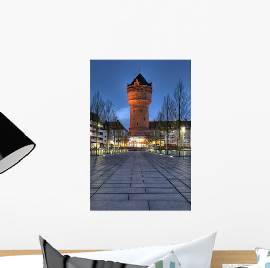 Water tower, Bremerhaven, Germany Wall Mural