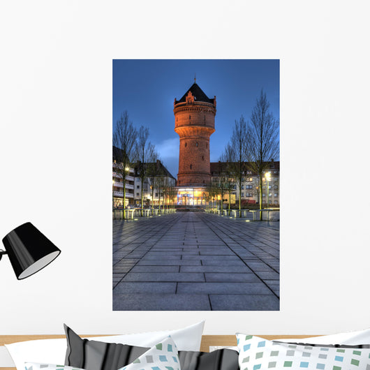 Water tower, Bremerhaven, Germany Wall Mural