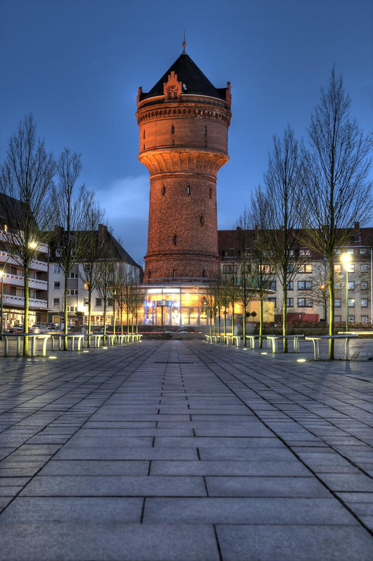 Water Tower, Bremerhaven, Germany Wall Decal