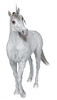 Curious White Unicorn Wall Decal