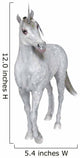 Curious White Unicorn Wall Decal