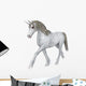 White Unicorn Wall Decal