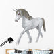 White Unicorn Wall Decal