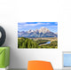 Grand Teton Mountains Scenic Wall Decal