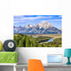 Grand Teton Mountains Scenic Wall Decal