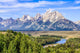 Grand Teton Mountains Scenic Wall Decal