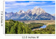Grand Teton Mountains Scenic Wall Decal