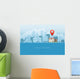 Urban Landscape Wall Decal