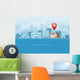 Urban Landscape Wall Decal