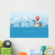 Urban Landscape Wall Decal