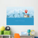 Urban Landscape Wall Decal