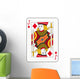 Jack of Diamonds Wall Decal