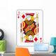 Jack of Diamonds Wall Decal