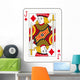 Jack of Diamonds Wall Decal